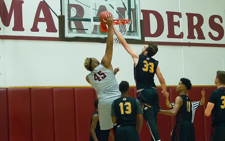 MARAUDER MEN'S BASKETBALL RESPONDS WITH CONVINCING VICTORY