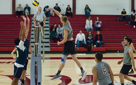 MARAUDER MEN'S VOLLEYBALL LOSES IN THREE TO SBCC