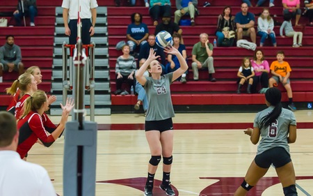 MARAUDER WOMEN'S VOLLEYBALL LOSES FIVE SET THRILLER TO LA MISSION