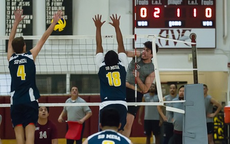 MARAUDER MEN'S VOLLEYBALL BOUNCES BACK FROM LOSS AGAINST LONG BEACH WITH VICTORY OVER LA TRADE TECH