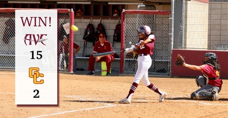 AVC SOFTBALL TAKES CARE OF GLENDALE FOR 20TH STRAIGHT WIN