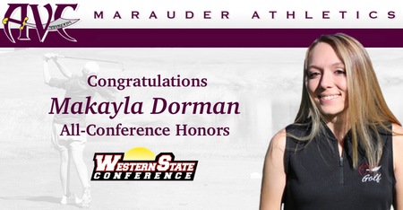 DORMAN RECEIVES ALL-CONFERENCE HONORS